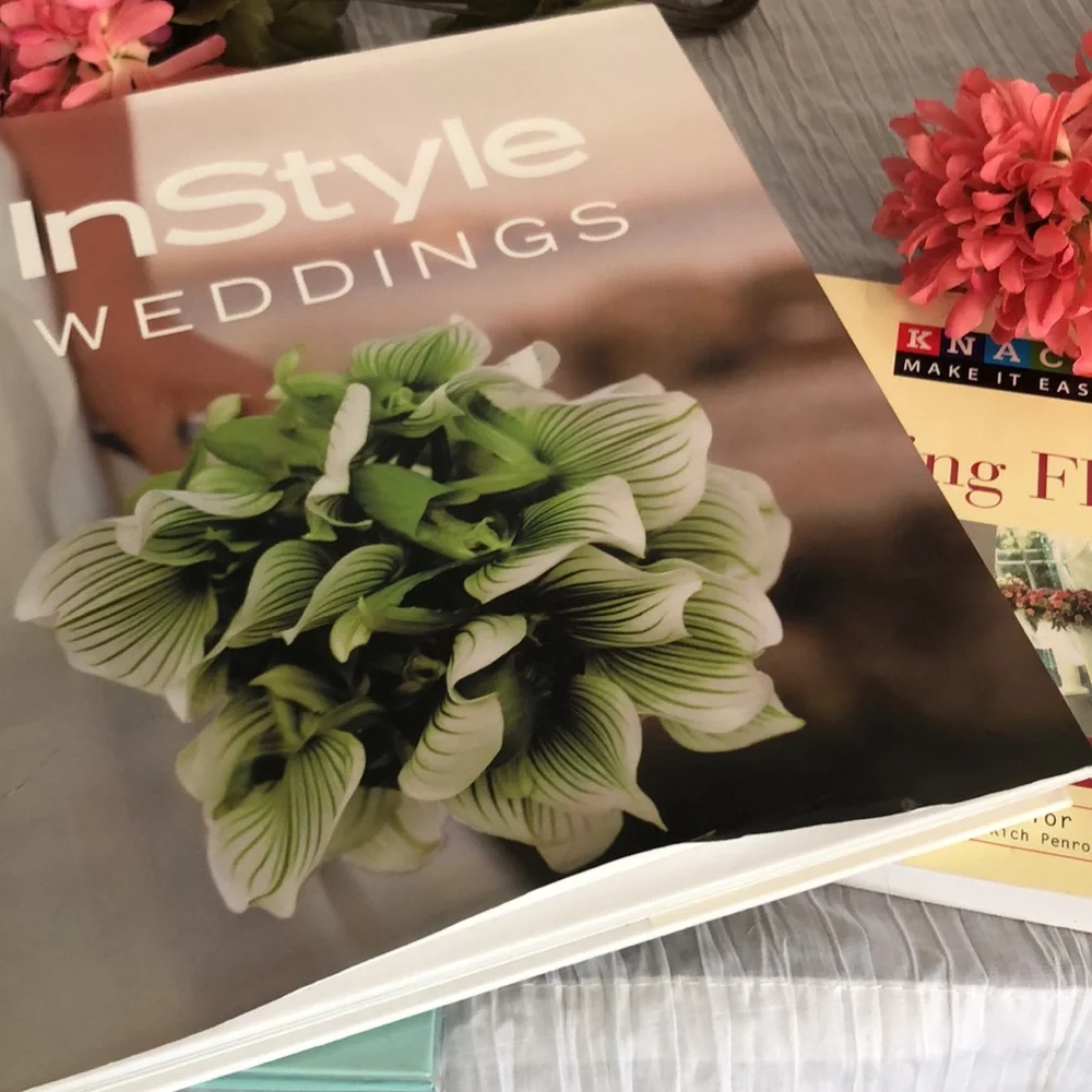 IN STYLE WEDDINGS , HAPPILY EVER AFTER WEDDING SCRAPBOOK , WEDDING FLOWE…